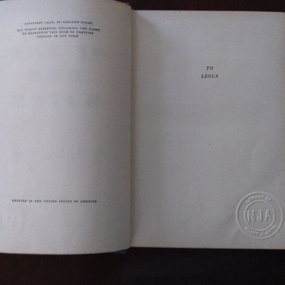 Wake of the Red Witch by Garland Roark 1946 ,rare book - Picture 8 of 9